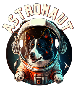 Border Collie - Astronaut II